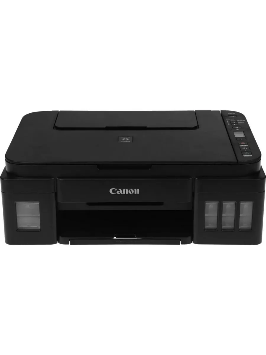 МФУ струйное Canon PIXMA G3410 (2315C009), A4, цветное, печ. 8.8 стр/мин (ч/б) 5 стр/мин (цвет), скан. до 19 стр/мин., 4800x1200 dpi (принтер) 1200х60
