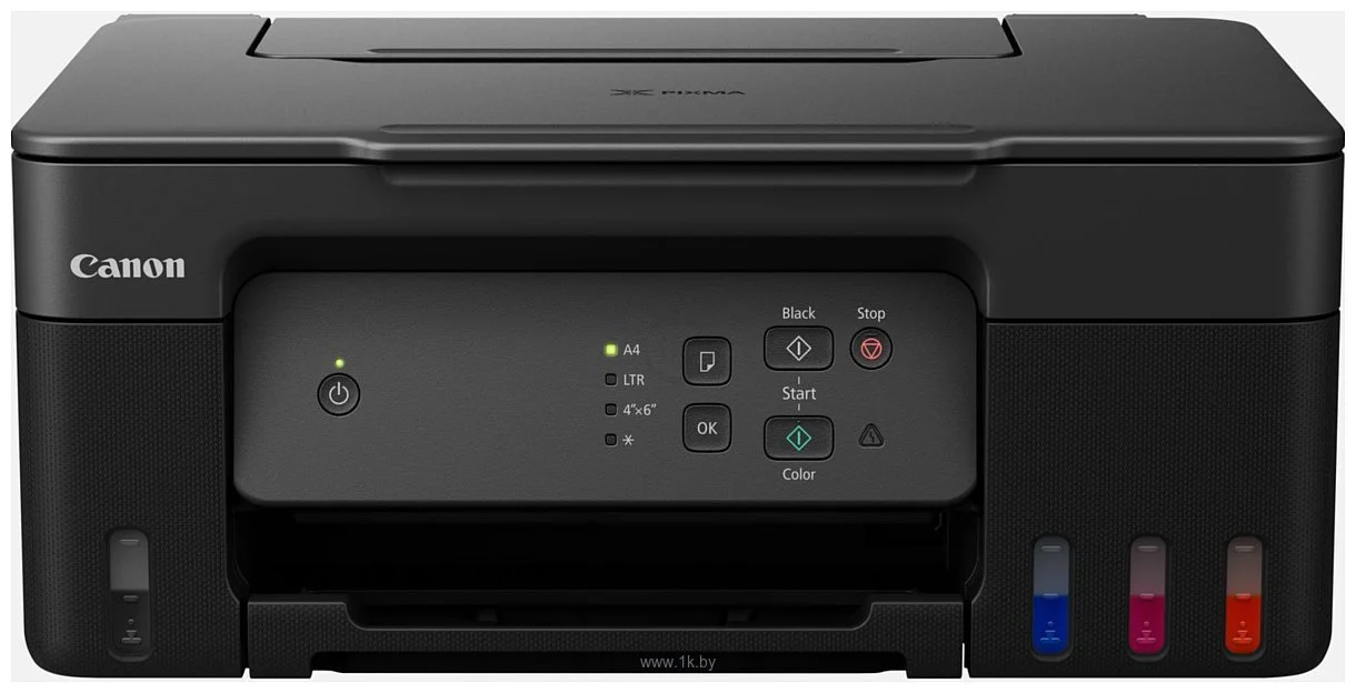 МФУ струйное Canon Pixma G3470 (5805C029AA), A4, цветной, печ. до 11/6 стр/мин. (ч/б/цв.), 4800 x 1200 dpi (печ.), 600x1200dpi (скан.), USB, Wi-Fi чер
