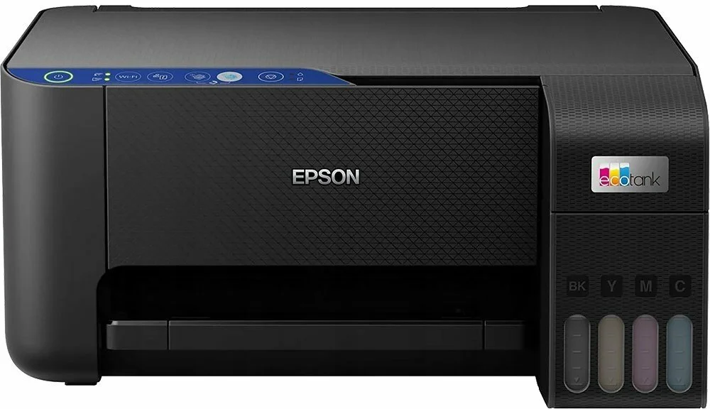 МФУ струйное Epson EcoTank L3251 (C11CJ67419/C11CJ67302/C11CJ67518), A4, цветное, печ. до 33 стр/мин. (ч/б) до 15 стр/мин. (цвет), скан. до 5 стр/мин.