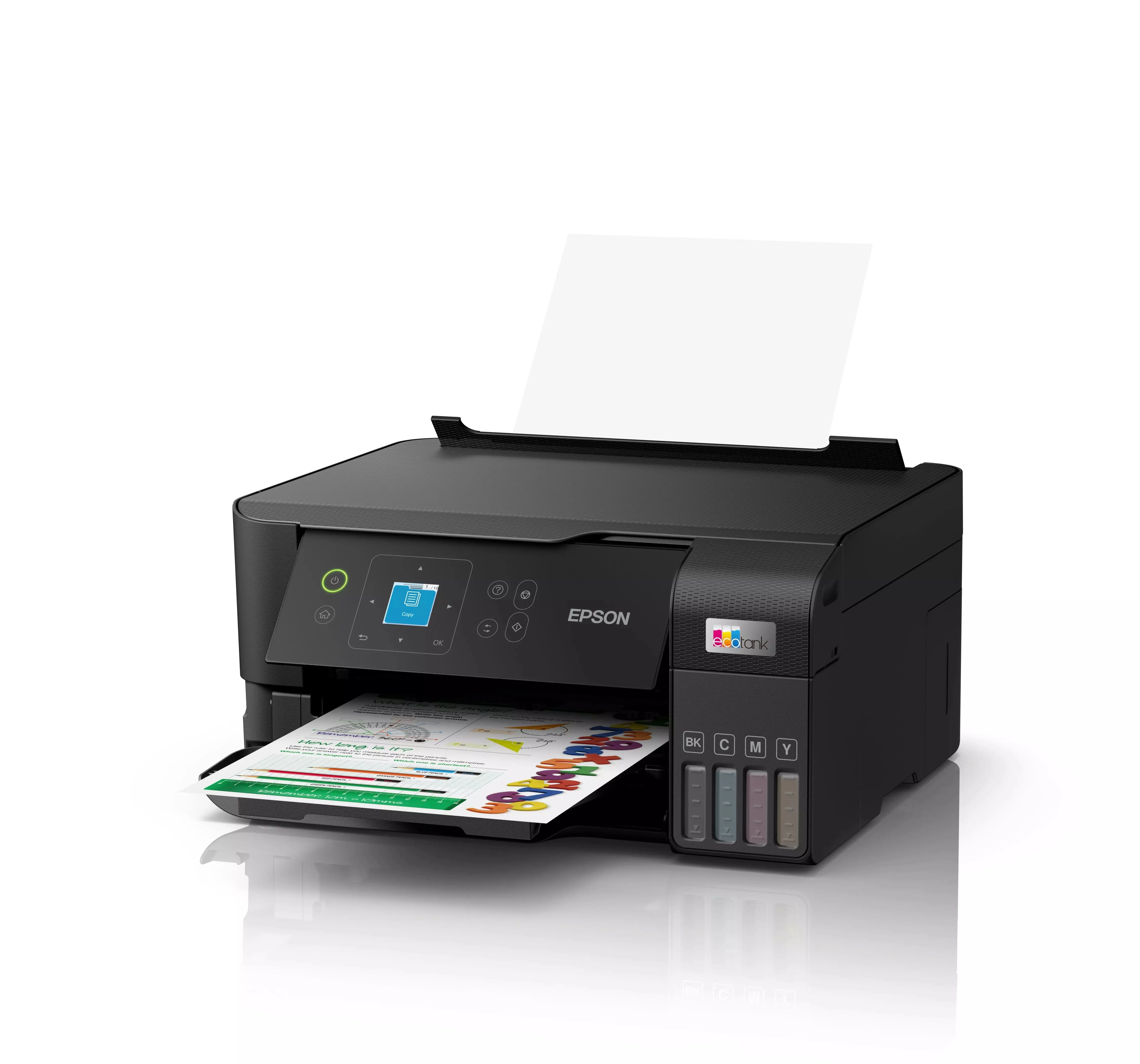 МФУ струйное Epson EcoTank L3252/А4/цветная печать/до 5-10 стр. в мин./лоток подачи 100 л./черный (C11CJ67423) (L3252)