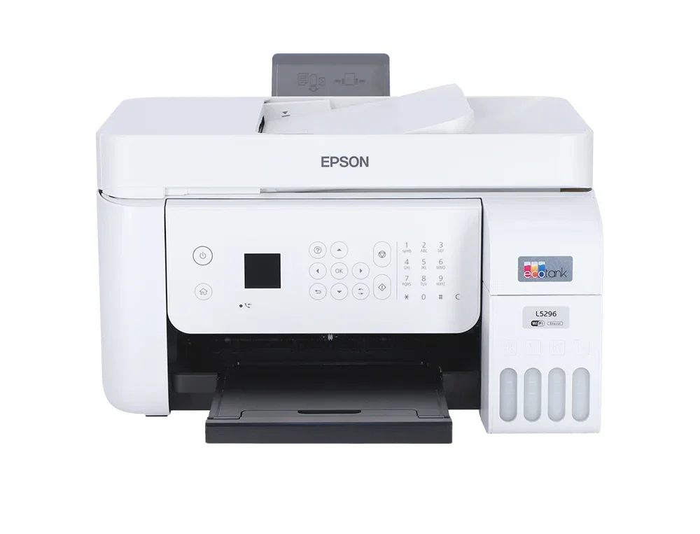 МФУ струйное Epson EcoTank L5296 (C11CJ65411) белый, A4, ч/б печ. 33стр/мин., цв. печ. 15стр/мин., 5760x1440 DPI, 2400х1200 DPI, USB, Ethernet, Wi-Fi