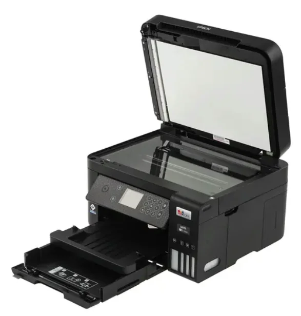 МФУ струйное Epson EcoTank L6270, A4, цветной, печ. до 33/15.5 стр/мин. (ч/б/цв.), 1200 x 4800 dpi (печ.), 1200x2400dpi (скан.), USB, RJ-45, Wi-Fi