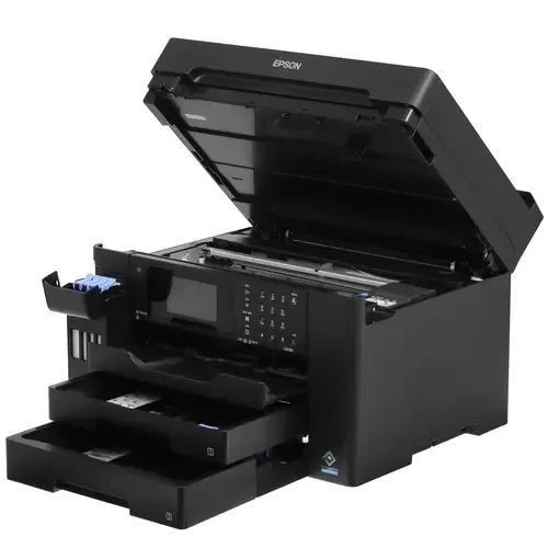 МФУ струйное Epson L15150, (A3, ADF, duplex, 35 стр./мин., Ethernet, Wi-Fi черный)