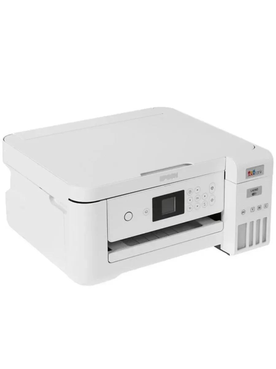 МФУ струйное Epson L4260 A4 Duplex WiFi USB белый
