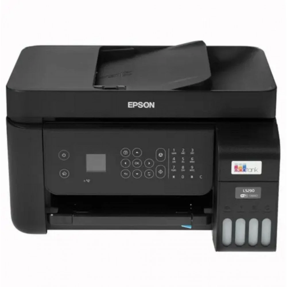 МФУ струйное Epson L5290 (C11CJ65512/C11CJ65508/C11CJ65407), A4, цветное, печ. до 33 стр/мин. (ч/б) до 15 стр/мин. (цвет), скан. до 12 стр/мин. (ч/б)
