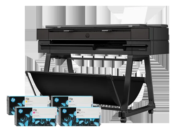 МФУ струйное HP DesignJet T850 36-in MFP
