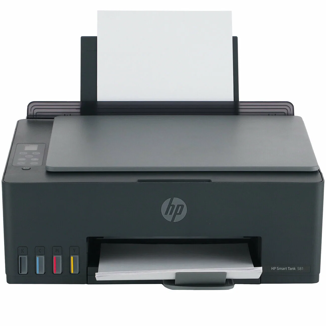 МФУ струйное HP Smart Tank 581 AiO (4A8D4A), A4, цветной, печ. до 22 стр/мин. (ч/б) до 16 стр/мин. (цвет), 1200 x 1200 dpi, USB, Wi-Fi, Air Print, Mop