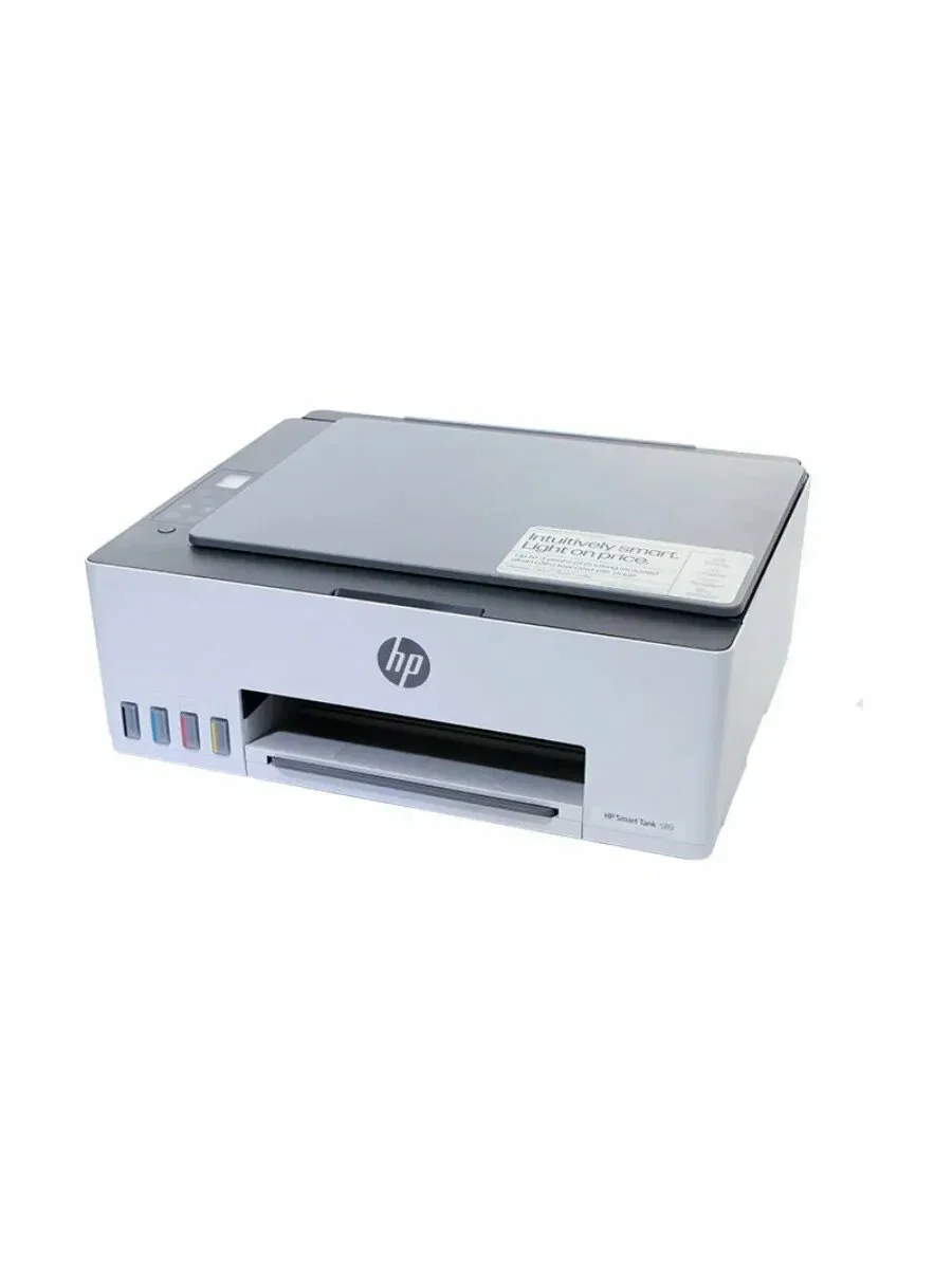МФУ струйный HP Smart Tank 580 AiO (1F3Y2A), A4, цветной, печ. до 22 стр/мин. (ч/б) до 16 стр/мин. (цвет), 1200 x 1200 dpi, USB, Wi-Fi, Air Print, Mop