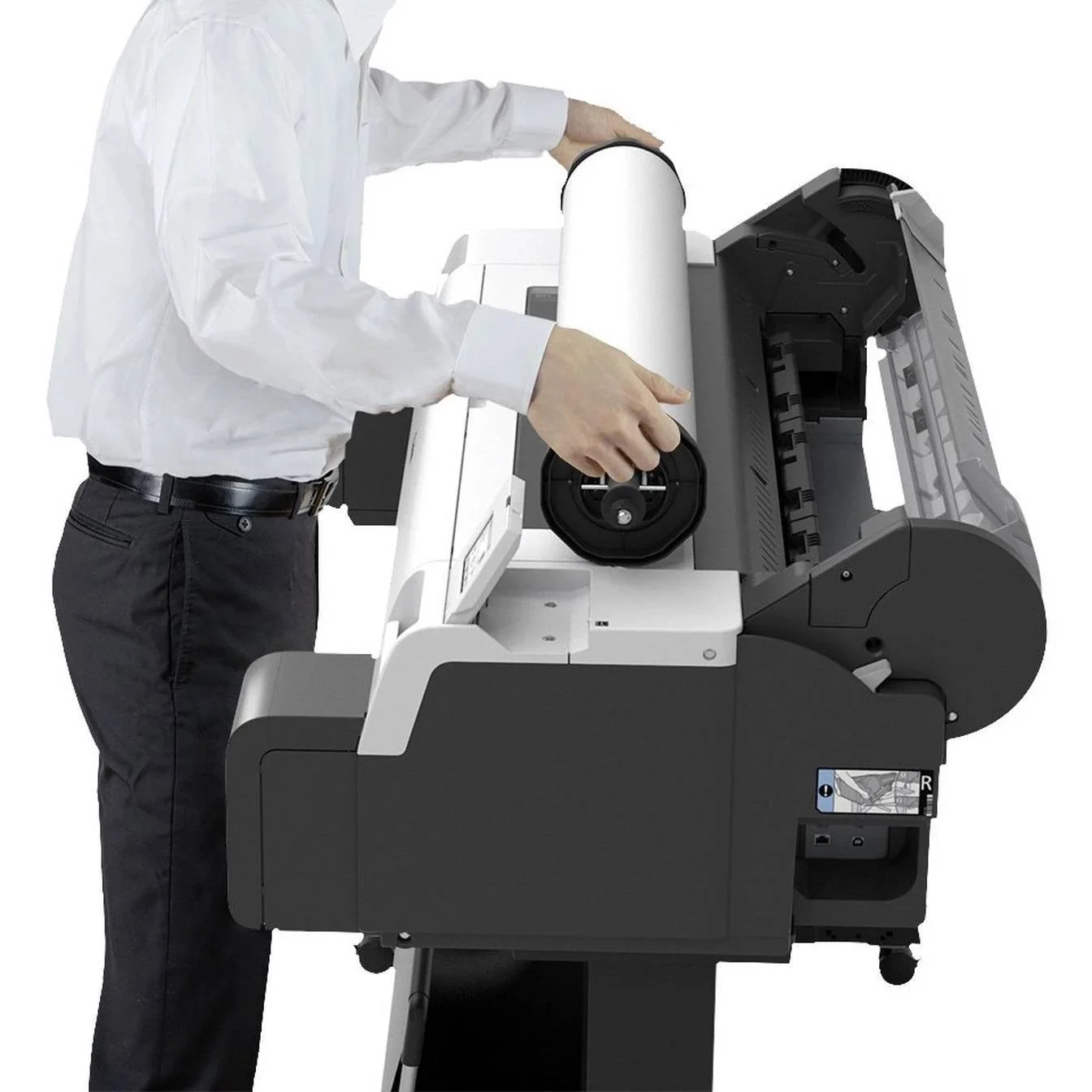 Плоттер струйный Canon imagePROGRAF TM-340 (6248C003AA), A0, 36", цветное, 1200x2400 dpi, Gigabit Ethernet, WiFi, USB