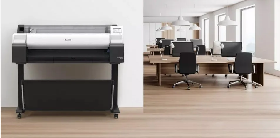 Плоттер струйный Canon imagePROGRAF TM-340 (6248C003AA), A0, 36", цветное, 1200x2400 dpi, Gigabit Ethernet, WiFi, USB