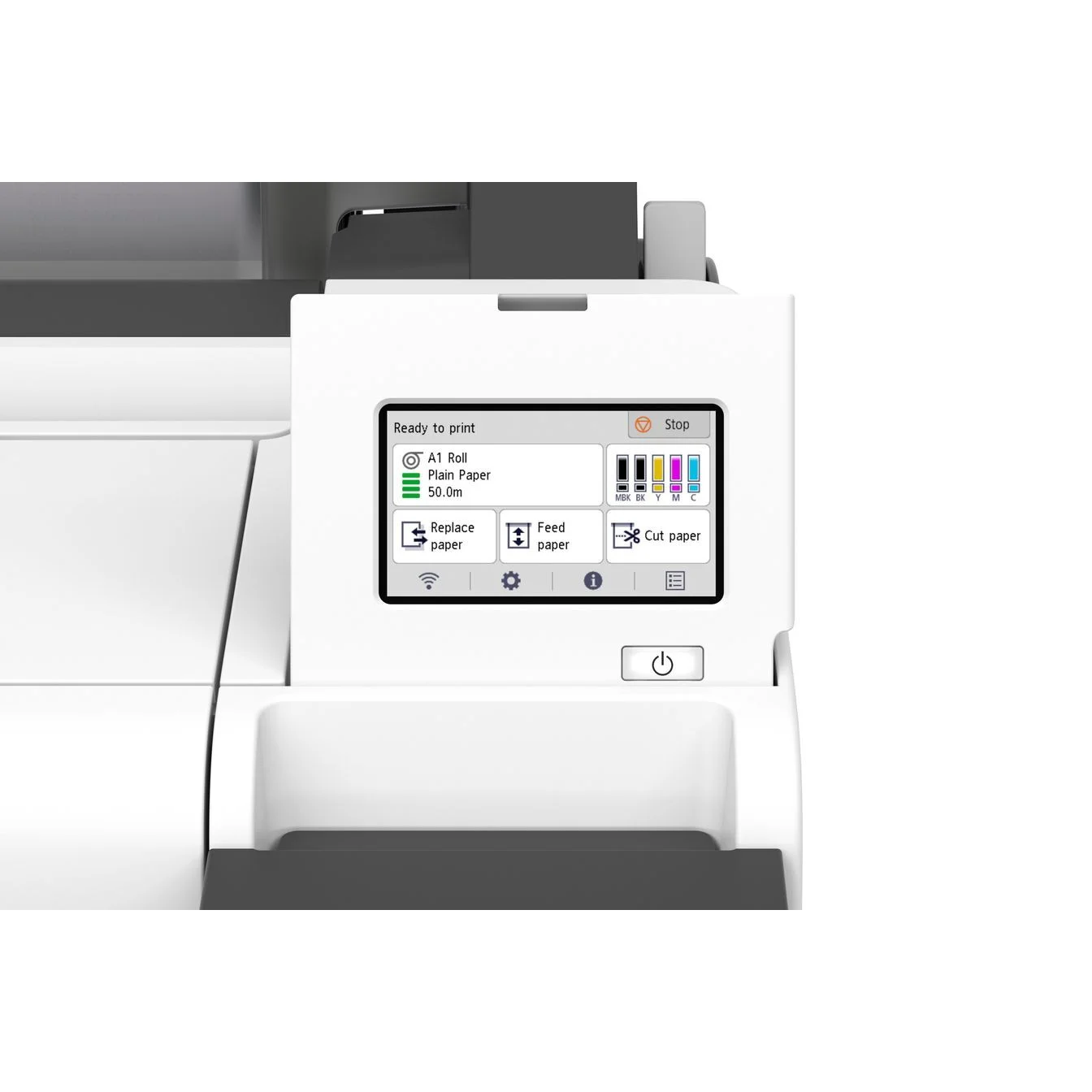 Плоттер струйный Canon imagePROGRAF TM-350 (6246C003), A0, цветное, 36", 1200x2400 dpi, Gigabit Ethernet, WiFi, USB