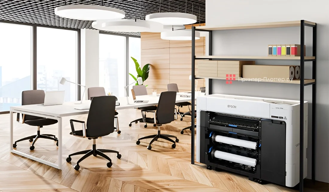 Плоттер струйный Epson SureColor SC-T3700D (C11CH80301A0), A1/24", цветное, 1200x2400 dpi, USB, Ethernet