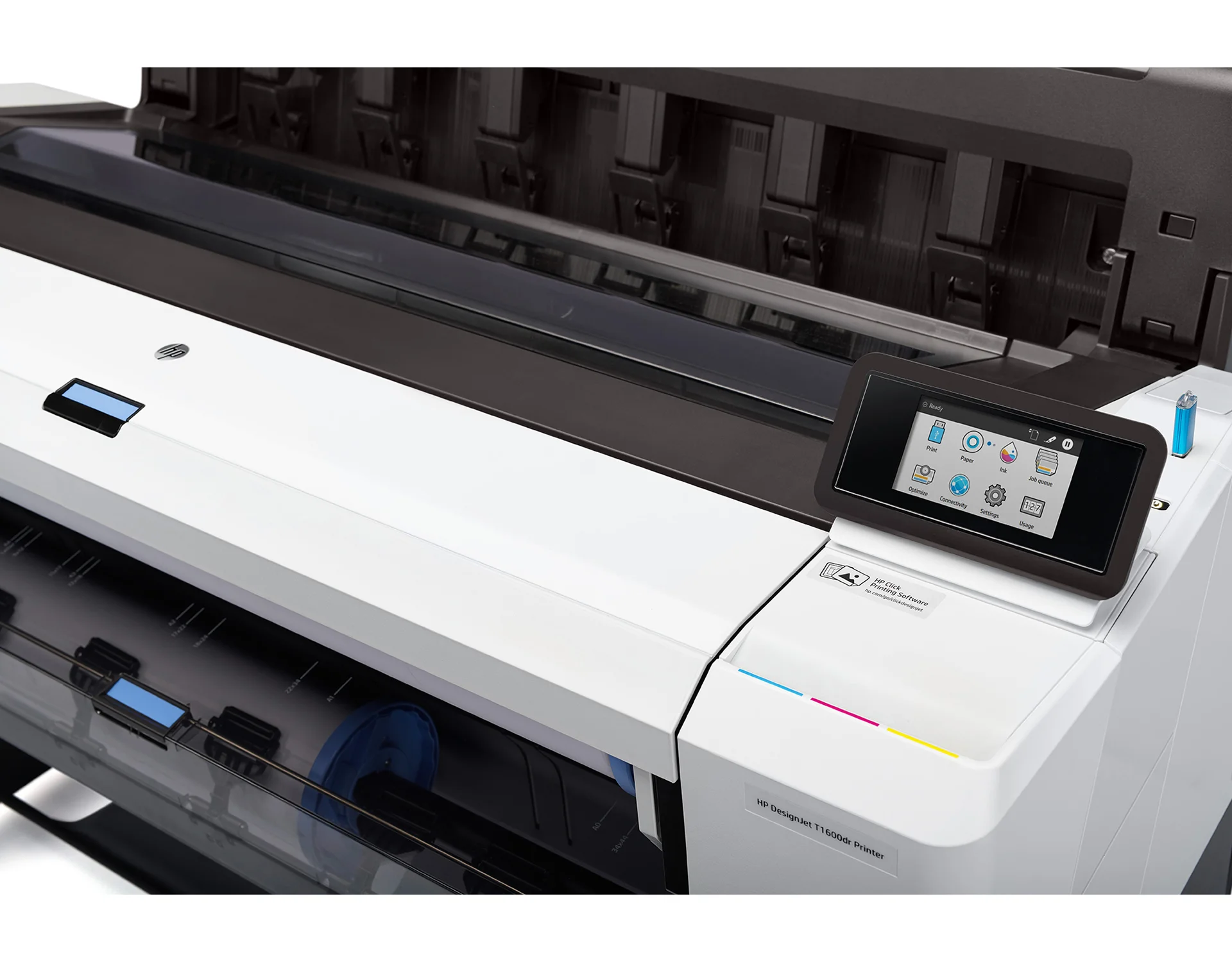 Плоттер струйный HP Designjet T1600 36" (3EK10A), A0, цветной, 914 мм, 2400x1200 dpi, USB, Gigabit Ethernet
