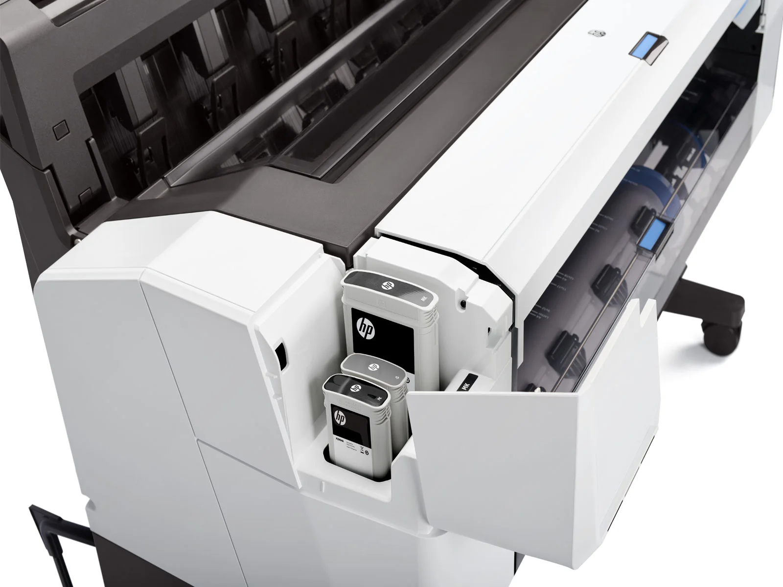 Плоттер струйный HP Designjet T1600 36" (3EK10A), A0, цветной, 914 мм, 2400x1200 dpi, USB, Gigabit Ethernet