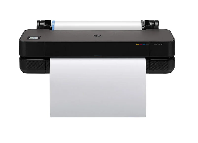 Плоттер струйный HP Designjet T230 (5HB07A), A1, 24", 610 мм, цветной, 2400x1200 dpi, USB, Gigabit Ethernet, WiFi