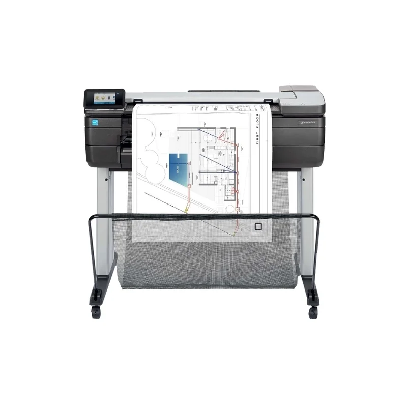 Плоттер струйный HP DesignJet T830 MFP (F9A28D), A1, 24", цветной, печ. A1 за 26 сек., 610 мм, 2400x1200 dpi, Wi-Fi, USB 2.0, Ethernet