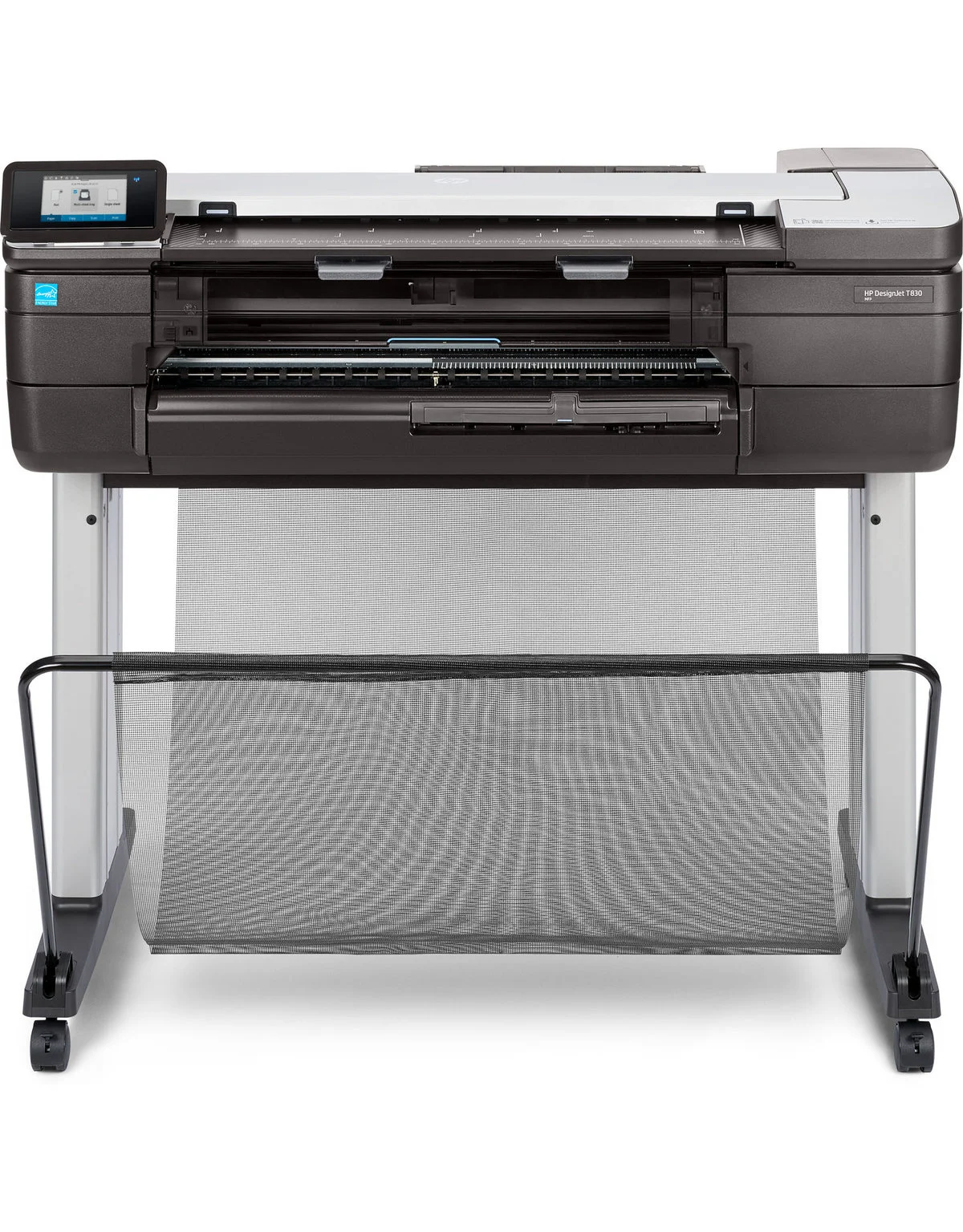 Плоттер струйный HP DesignJet T830 MFP (F9A28D), A1, 24", цветной, печ. A1 за 26 сек., 610 мм, 2400x1200 dpi, Wi-Fi, USB 2.0, Ethernet