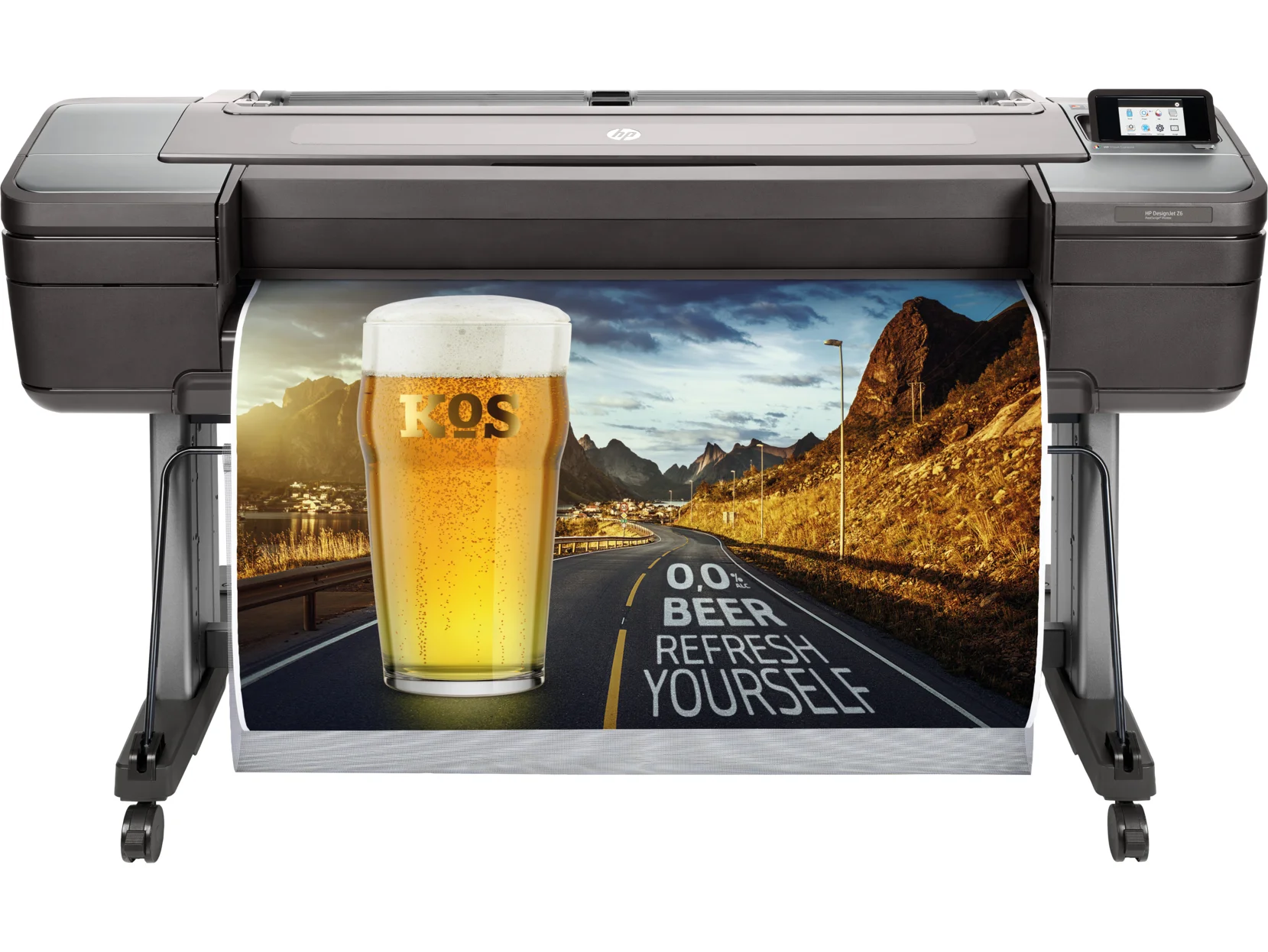 Плоттер струйный HP DesignJet Z6 44-in Postscript (T8W16A), А0, 44", цветной, 1118 мм, 2400 x 1200 DPI, Ethernet, USB