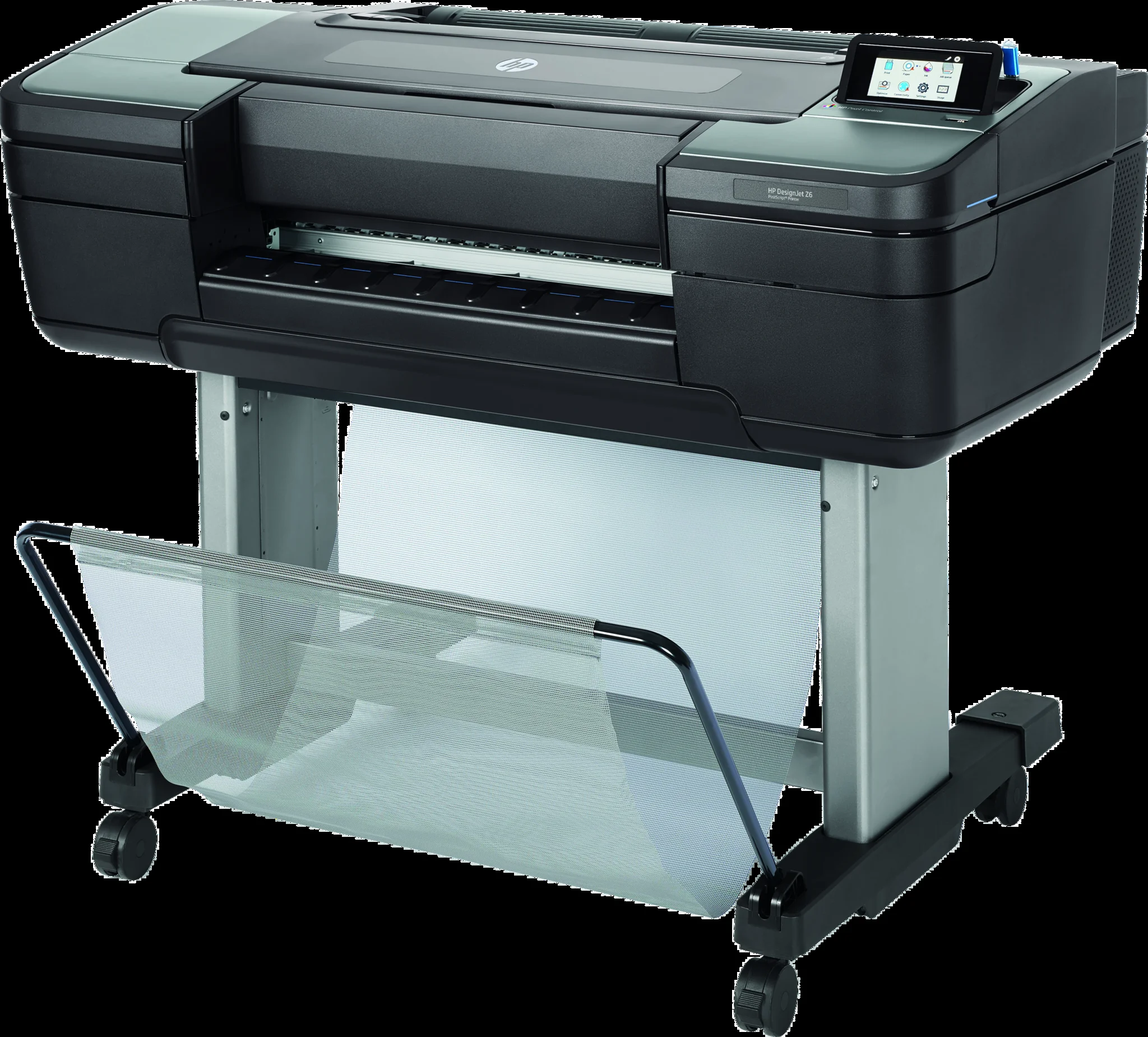 Плоттер струйный HP DesignJet Z6 Postscript (T8W15A), A1, цветной, 24", 610 мм, 2400x1200 dpi, USB, Gigabit Ethernet