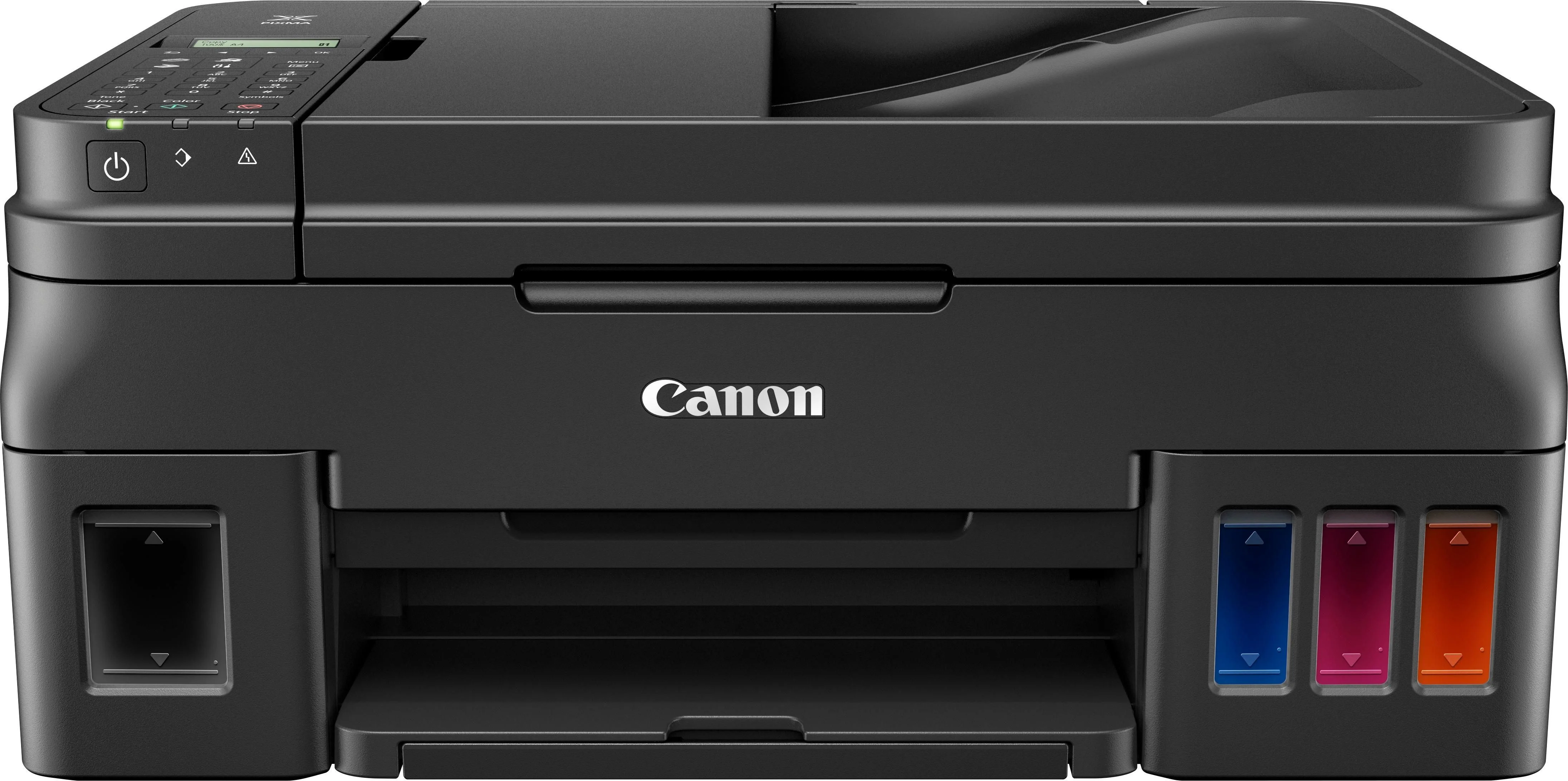 Принтер струйный Canon PIXMA G1410, 4-цветный струйный СНПЧ A4, 8.8 (5 цв) изобр./мин, 4800x1200 dpi, подача: 100 лист., USB, печать фотографий, печат