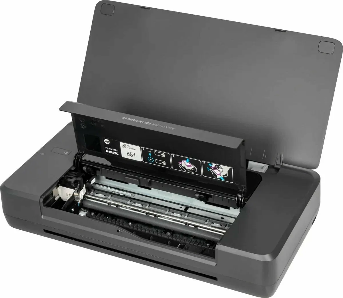 Принтер струйный HP OfficeJet 202 (N4K99C), A4, цветной, печ. до 10 стр/мин. (ч/б) до 7 стр/мин. (цвет), 1200 x 1200 dpi (ч/б) 1200 x 4800 dpi (цвет),
