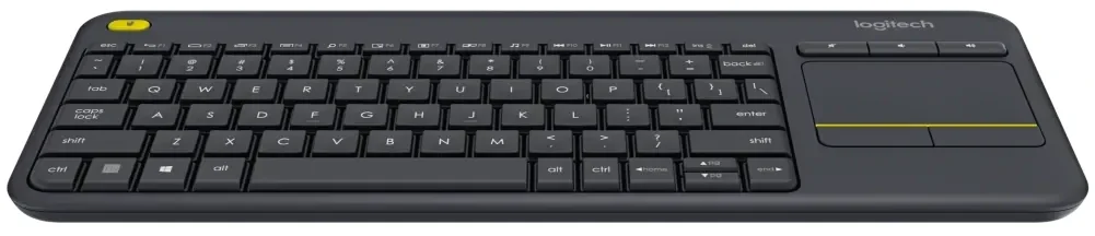 Клавиатура 920-007147 Logitech Keyboard K400 Wireless Touch Plus USB RTL