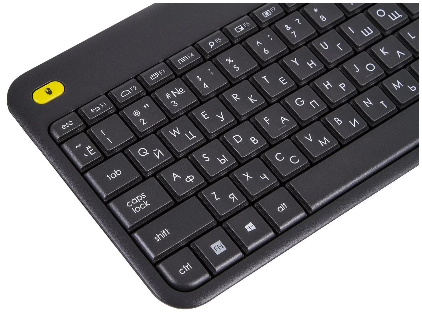 Клавиатура 920-007147 Logitech Keyboard K400 Wireless Touch Plus USB RTL
