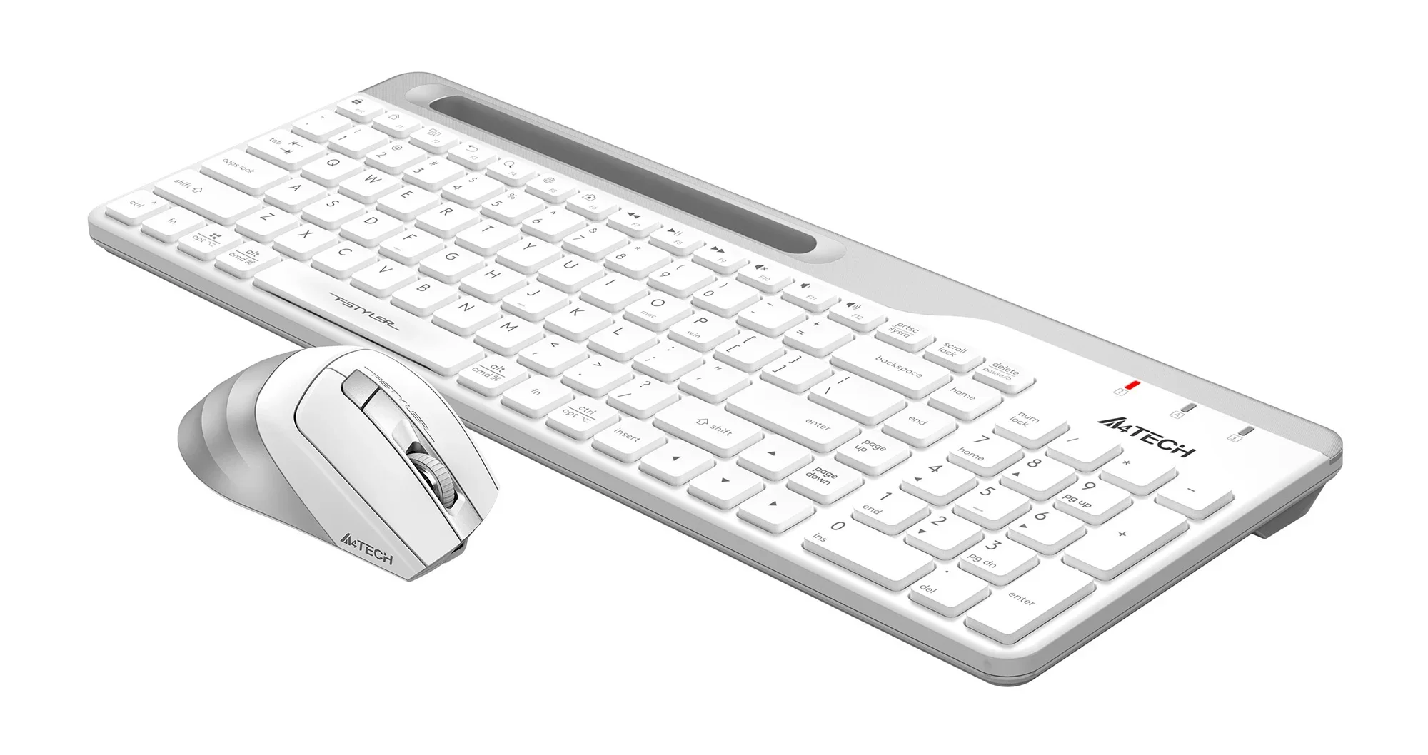 Клавиатура A4Tech Fstyler FK20 проводная, USB Type-A, белый