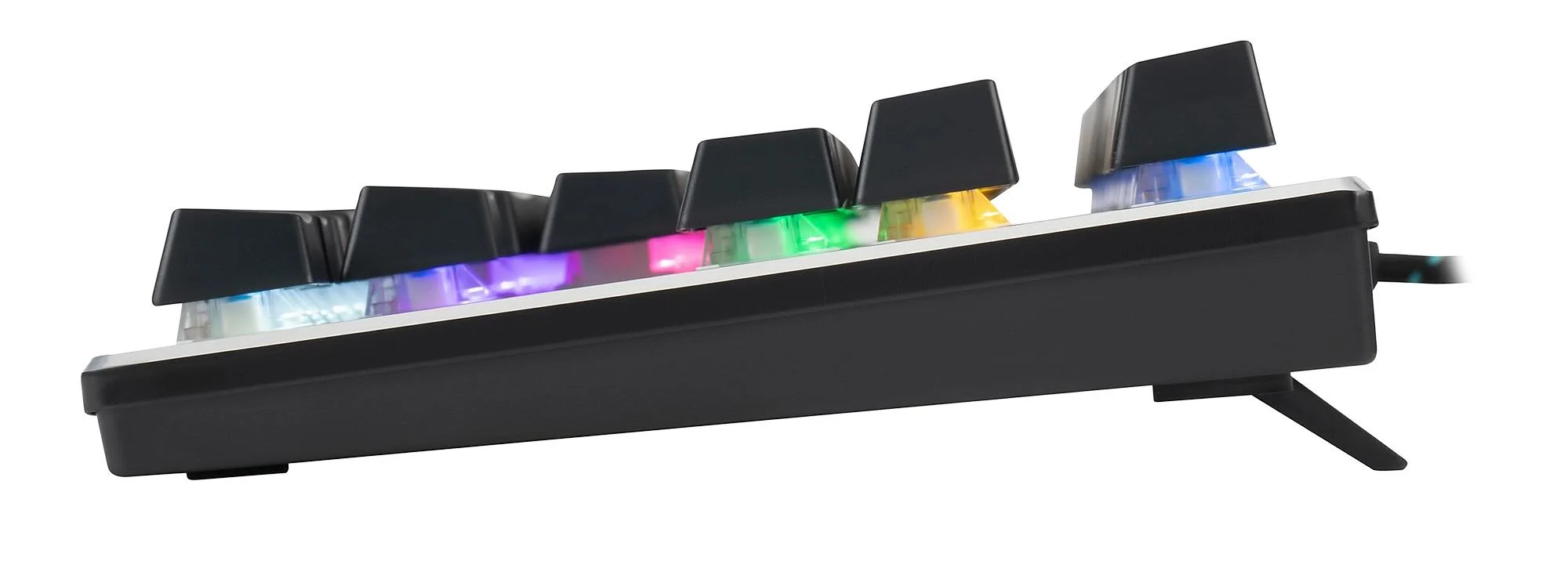 Клавиатура Acer OKW500 черный USB Multimedia (ZL.KBDEE.01T) кабель 1.8м