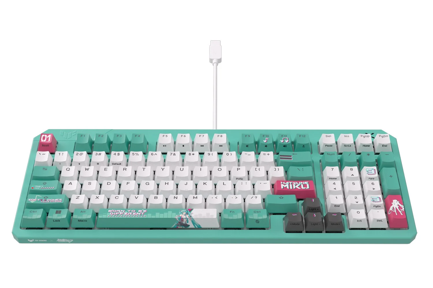 Клавиатура ASUS RA09 TUF GAMING K3 GEN II MIKU/RD/RU/PBT