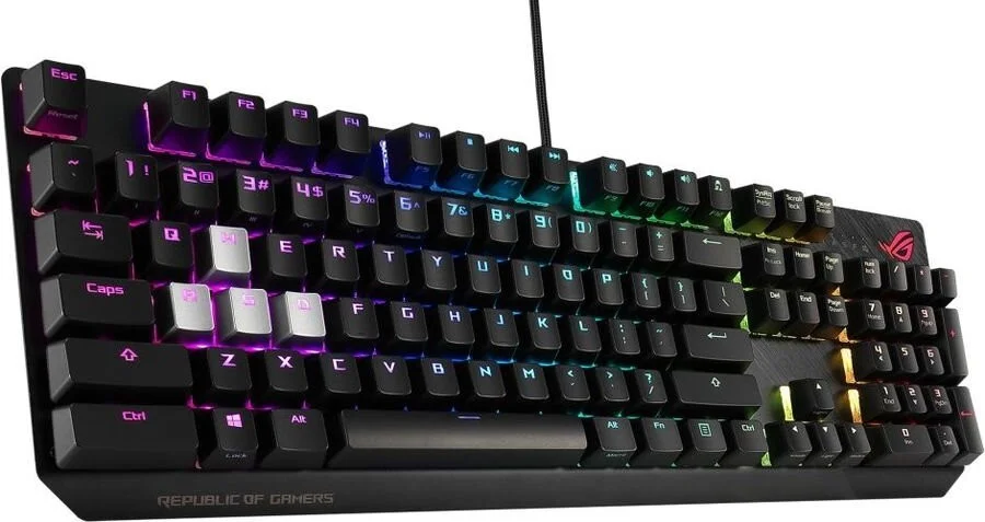 Клавиатура ASUS XA14 ROG STRIX SCOPE II X NX Snow V2 ABS 100% USB