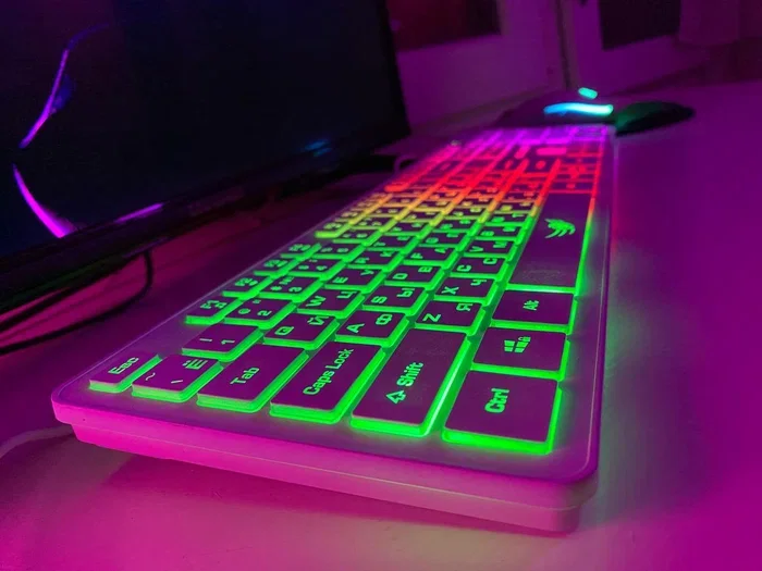 Клавиатура Dialog KGK-17U проводная, USB Type-A, белый