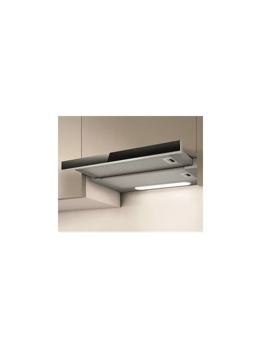 Вытяжка встраиваемая Elica Elite 14 Lux GRVT/A/60 серый/стекло черное управление: кнопочное (1 мотор)