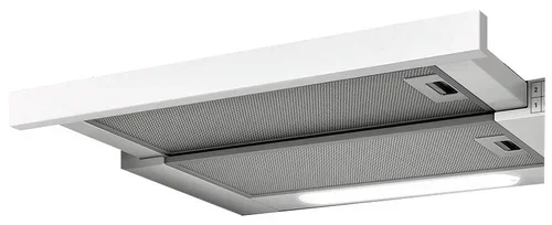 Вытяжка встраиваемая Elica Elite 14 Lux GRVTWH/A/60 серый/стекло белое управление: кнопочное (1 мотор)