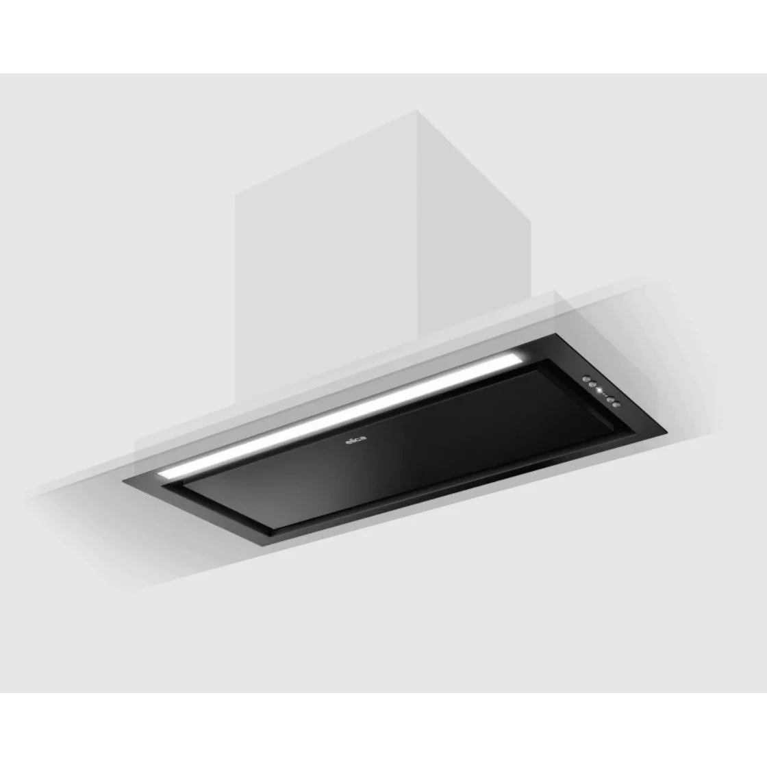 Вытяжка встраиваемая Elica Hidden ADV PLUS @ IX/A/52 нержавеющая сталь управление: кнопочное (1 мотор)