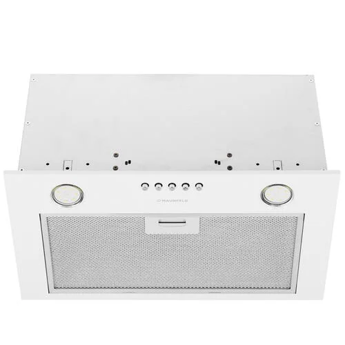 Вытяжка встраиваемая Maunfeld Crosby Power 50 белый управление: кнопочное (1 мотор)