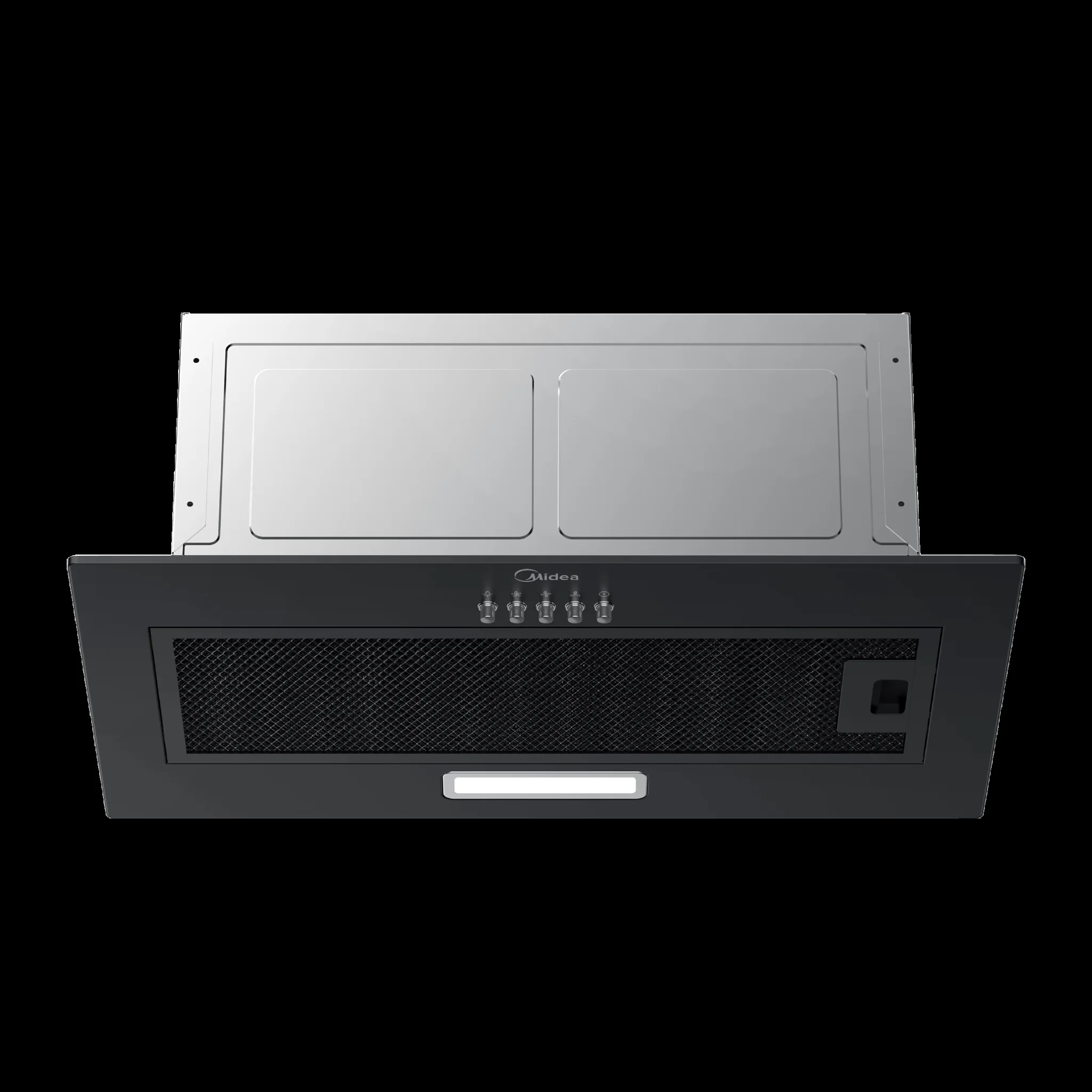 Вытяжка встраиваемая Midea MH60I301B черный управление: кнопочное (1 мотор)