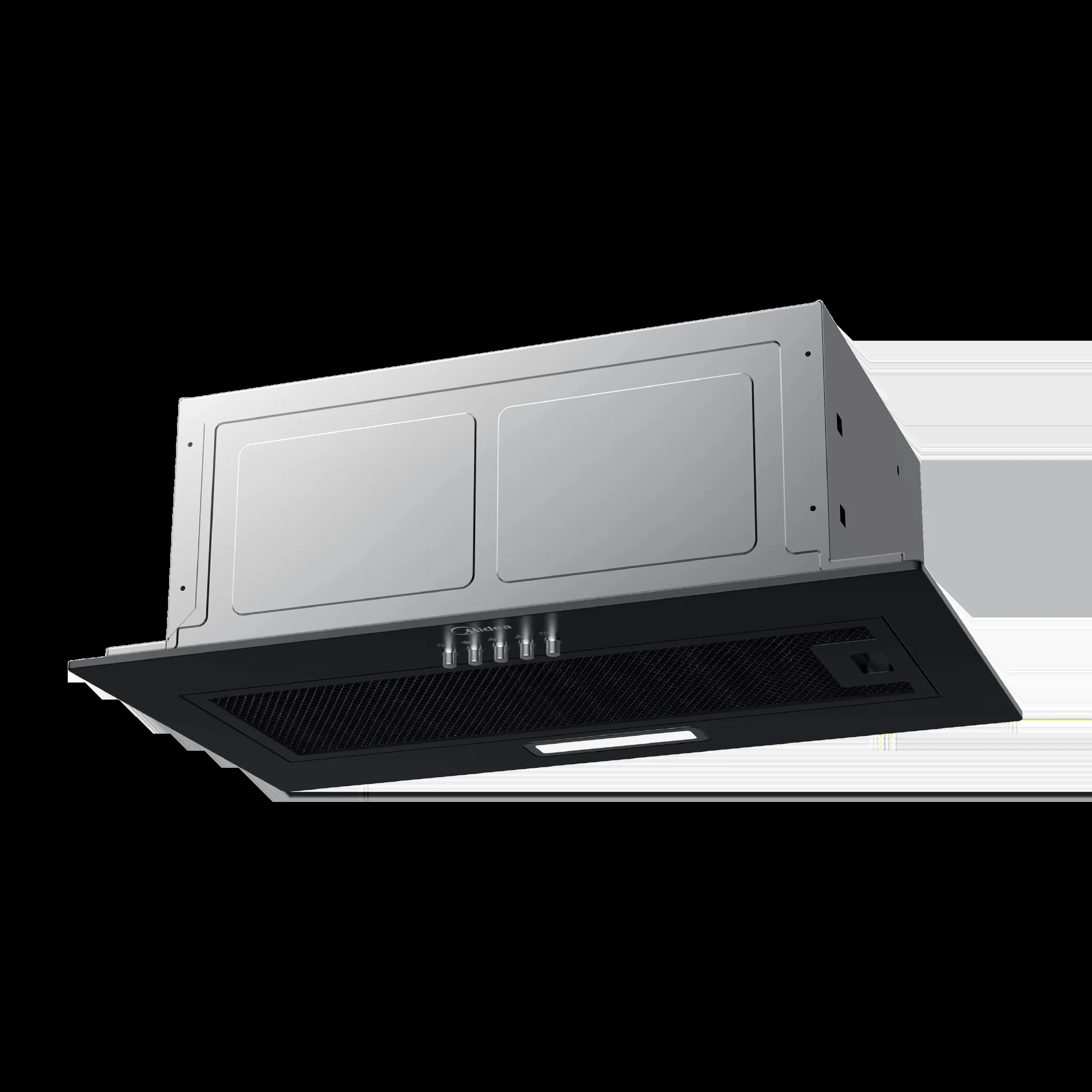 Вытяжка встраиваемая Midea MH60I301B черный управление: кнопочное (1 мотор)