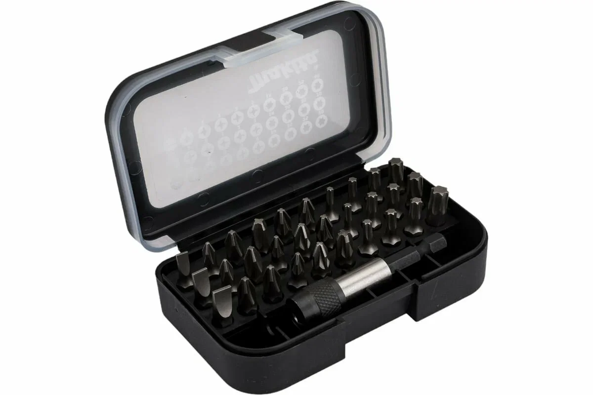 Набор бит Makita D-30667 (31пред.) для шуруповертов