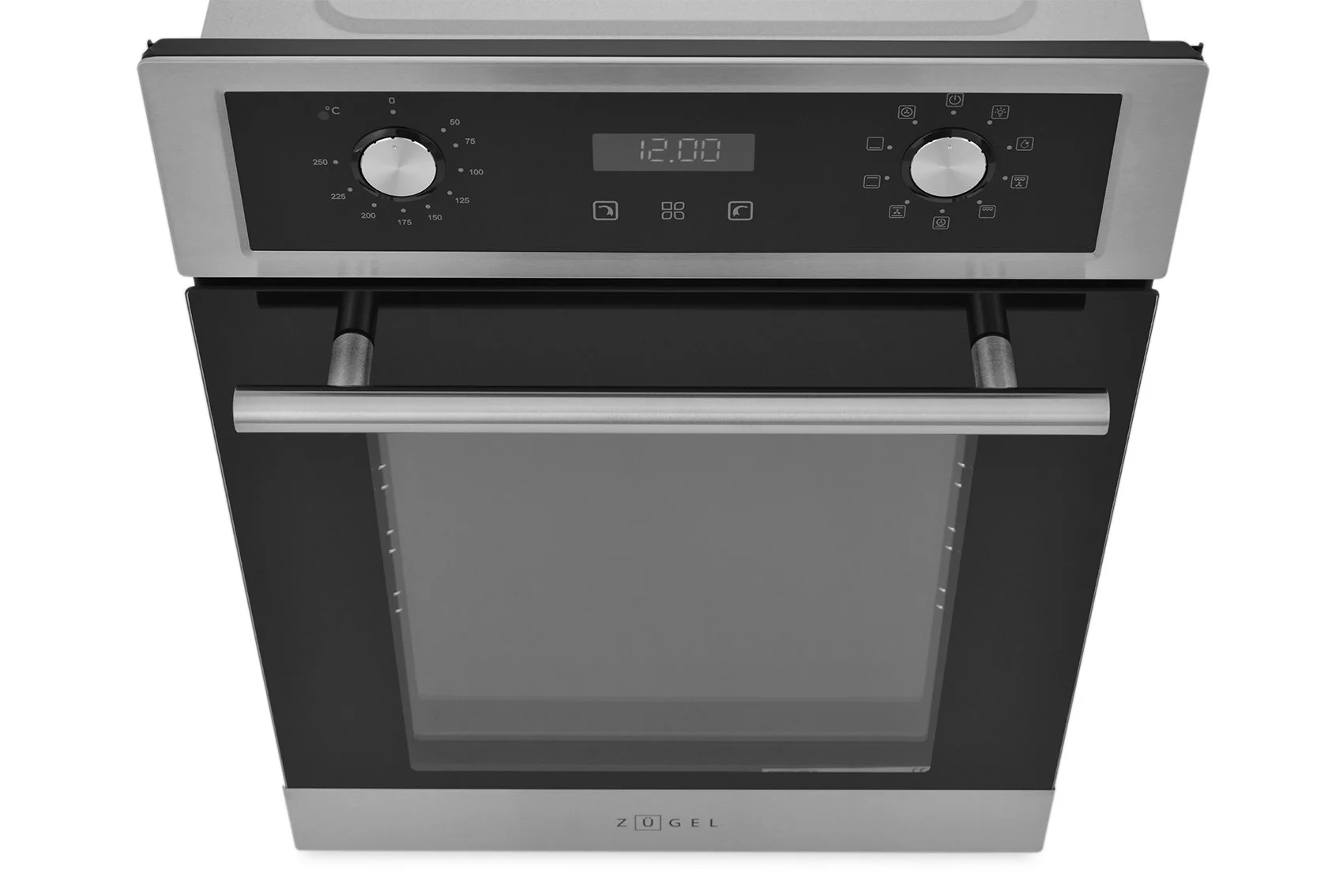Электрический духовой шкаф Zugel ZOE452X, стальной