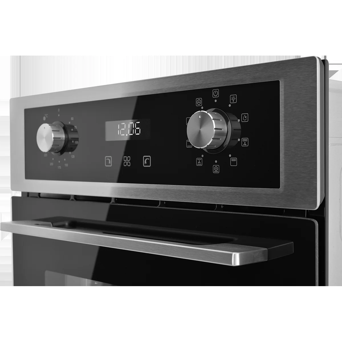 Электрический духовой шкаф Zugel ZOE452X, стальной