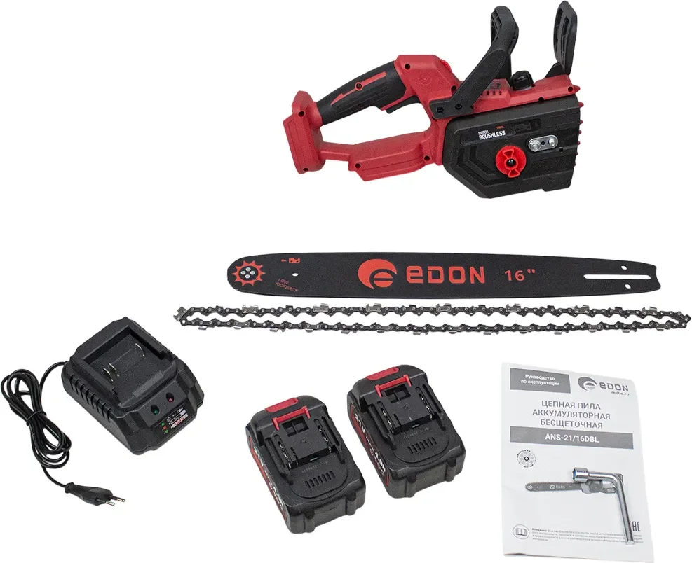Цепная пила Edon ANS-21/16DBL