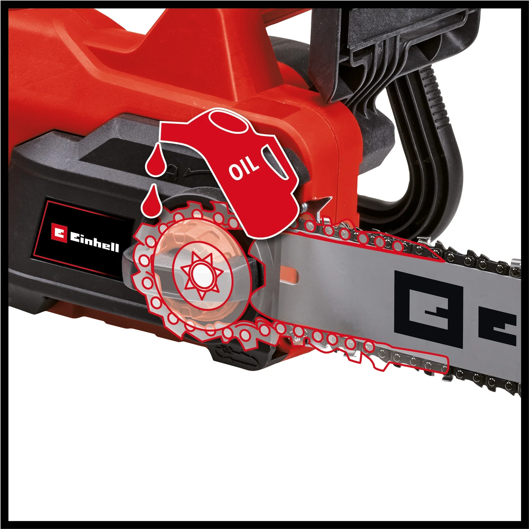Цепная пила Einhell GC-EC 2040, 2000 Вт (4501230)