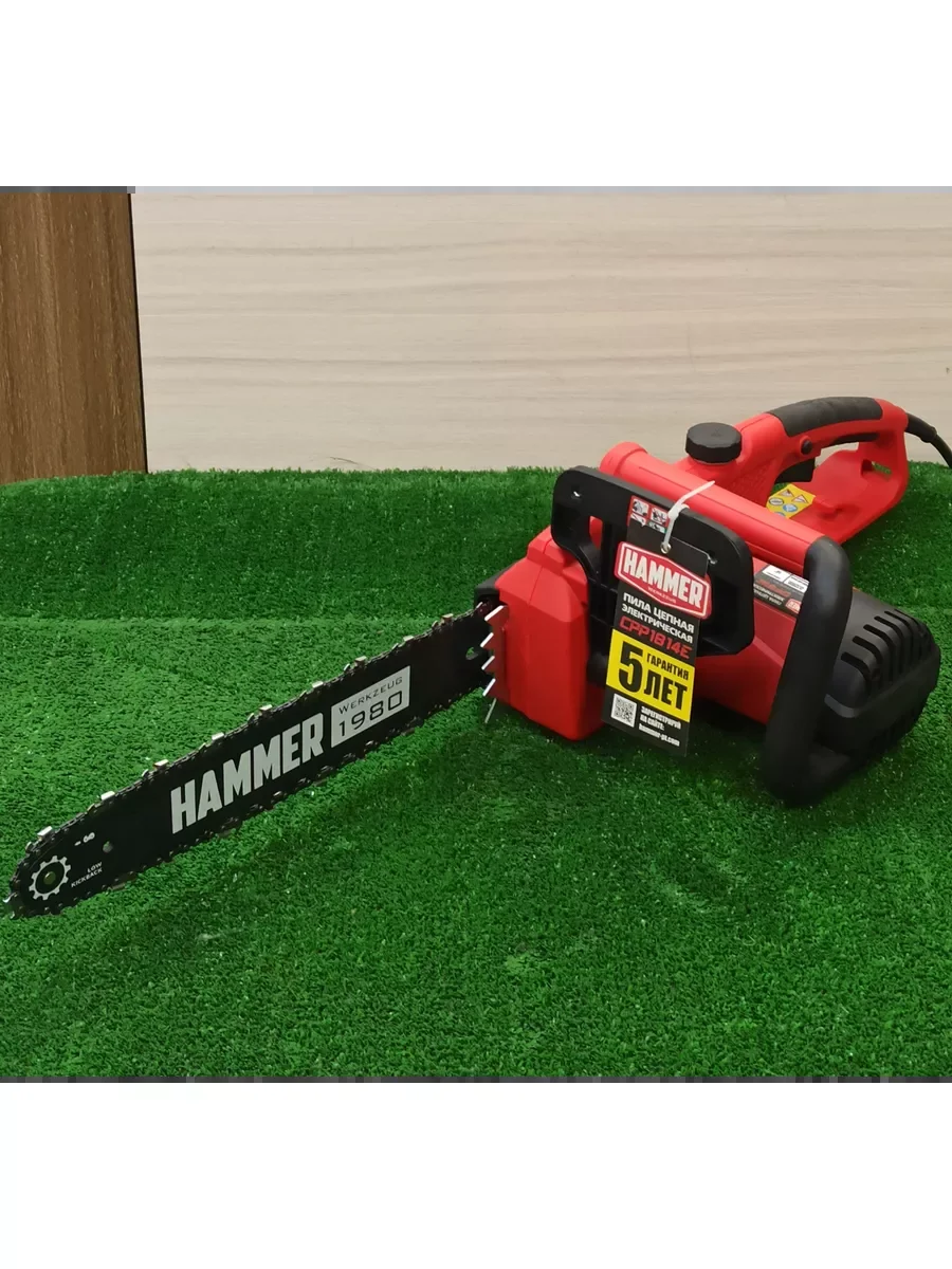 Цепная пила Hammer CPP1814E красный