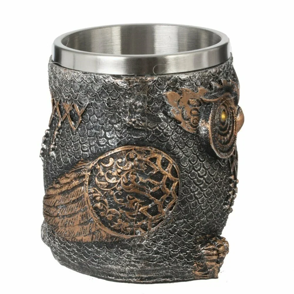 Кружка "Сова", 400 мл, L14 W10 H11,5 см