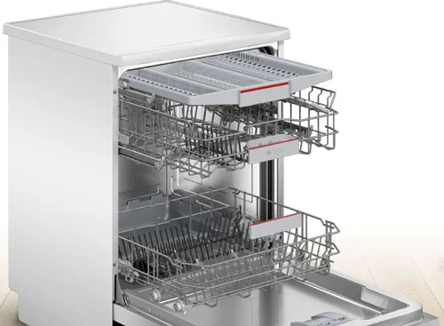 Посудомоечная машина Bosch SMS4HVW00E, белый, 60 см, 14 компл., 46 дБ, класс D