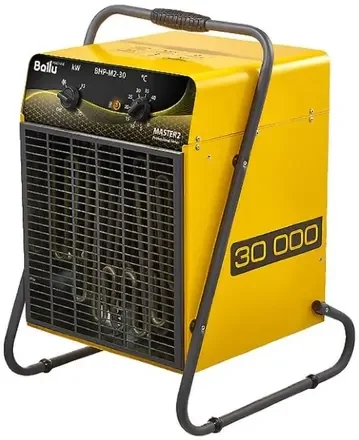 Тепловая пушка электрическая Ballu Master 2 BHP-M2-3 3000Вт желтый/черный — фото 4