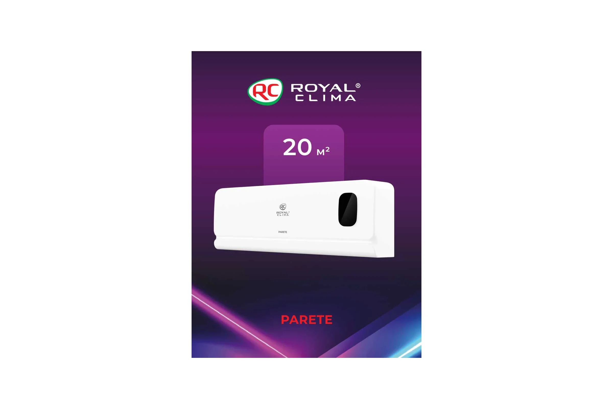 Тепловентилятор Royal Clima Parete RFH-PT2000DC-WT 2000Вт белый/черный — фото 3