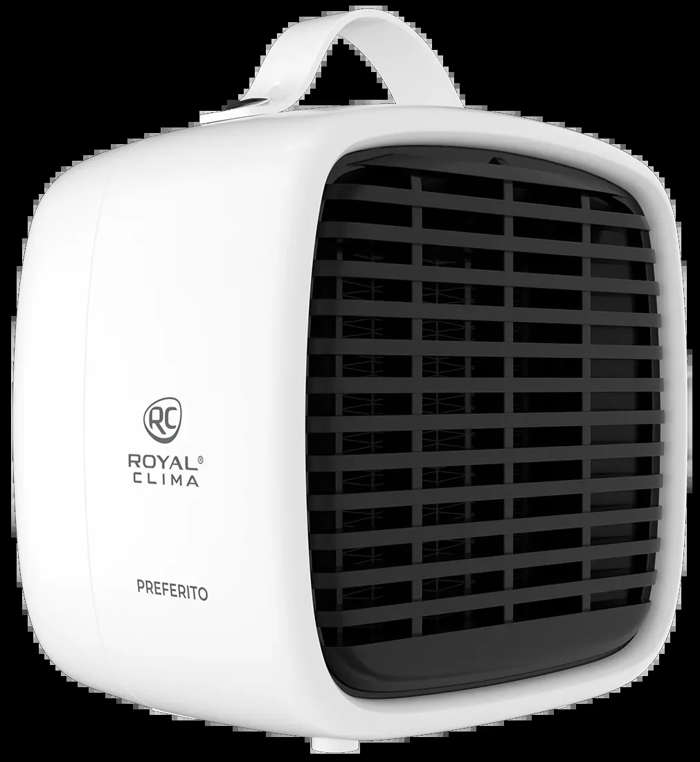 Тепловентилятор Royal Clima Preferito RFH-PF1200DC 1200Вт белый/черный — фото 2