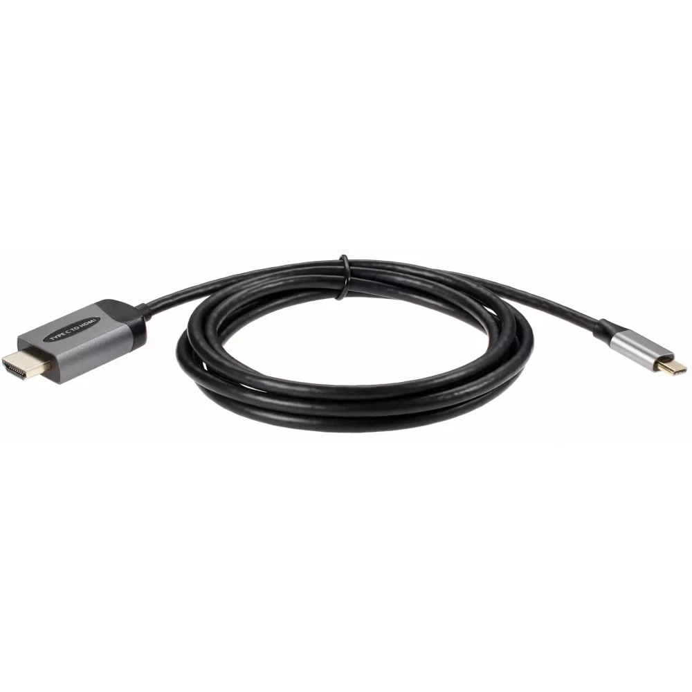 Кабель-адаптер USB3.1 Type-Cm --> HDMI A(m) 4K@60Hz, 1.8m, Telecom <TCC008T-1.8M>